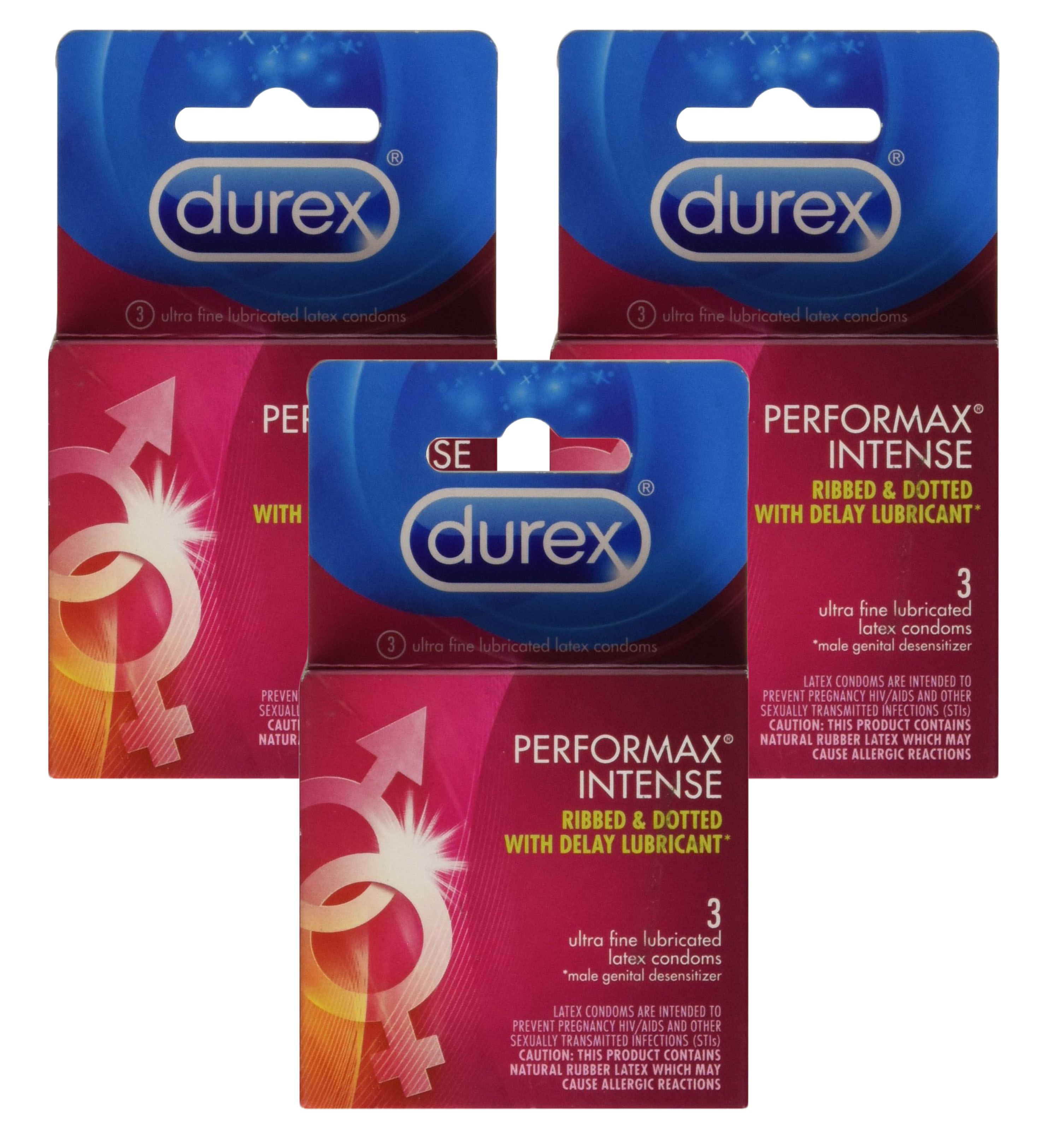 9 ct durex #performax. delay. #intense. #lubricant. #ribbed. #dotted. 